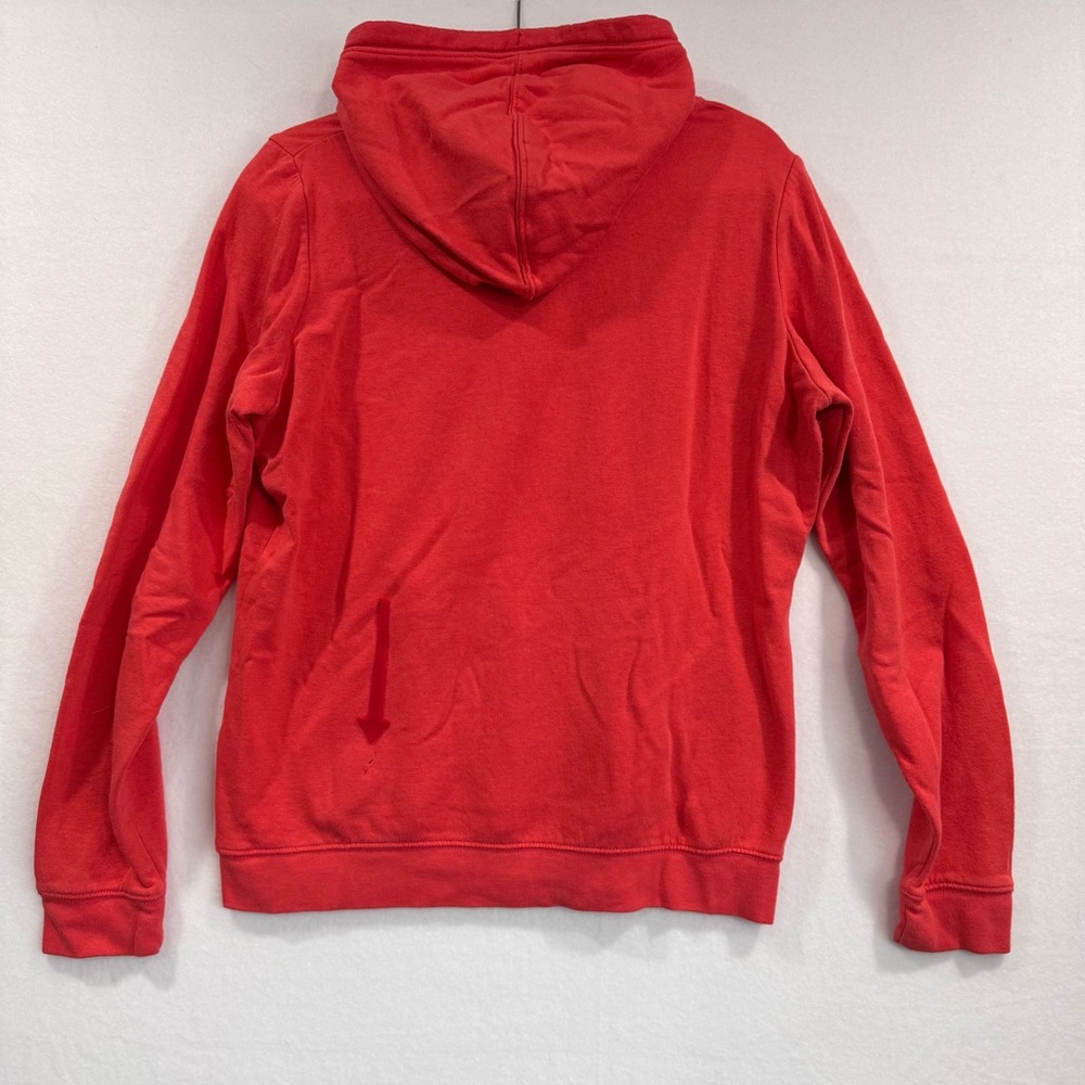 Nike Coral Red Sweatshirt Women's Pullover Training Hoodie Large - Picture 2 of 7